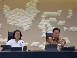 Menko Airlangga Bantah Isu Mundur bersama Sri Mulyani: Tidak Benar Hoaks!